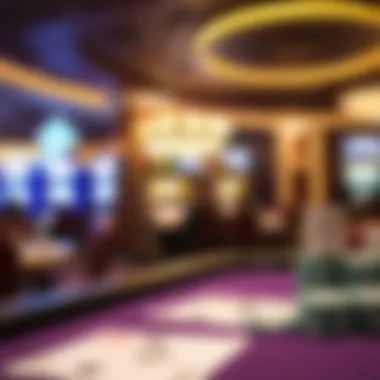 Loyalty Program Benefits in Casinos Close-up of loyalty program benefits in a casino setting