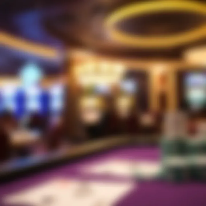 Loyalty Program Benefits in Casinos Close-up of loyalty program benefits in a casino setting