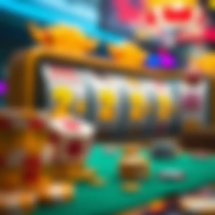 Visual representation of strategies for maximizing slot gains